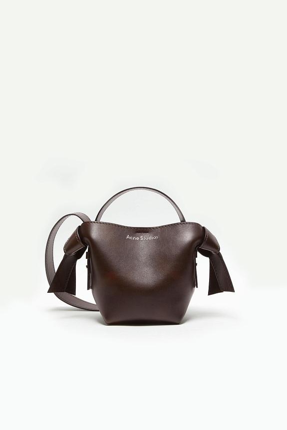 Acne Studios Musubi mini FN-WN-BAGS000453 Dark Brown